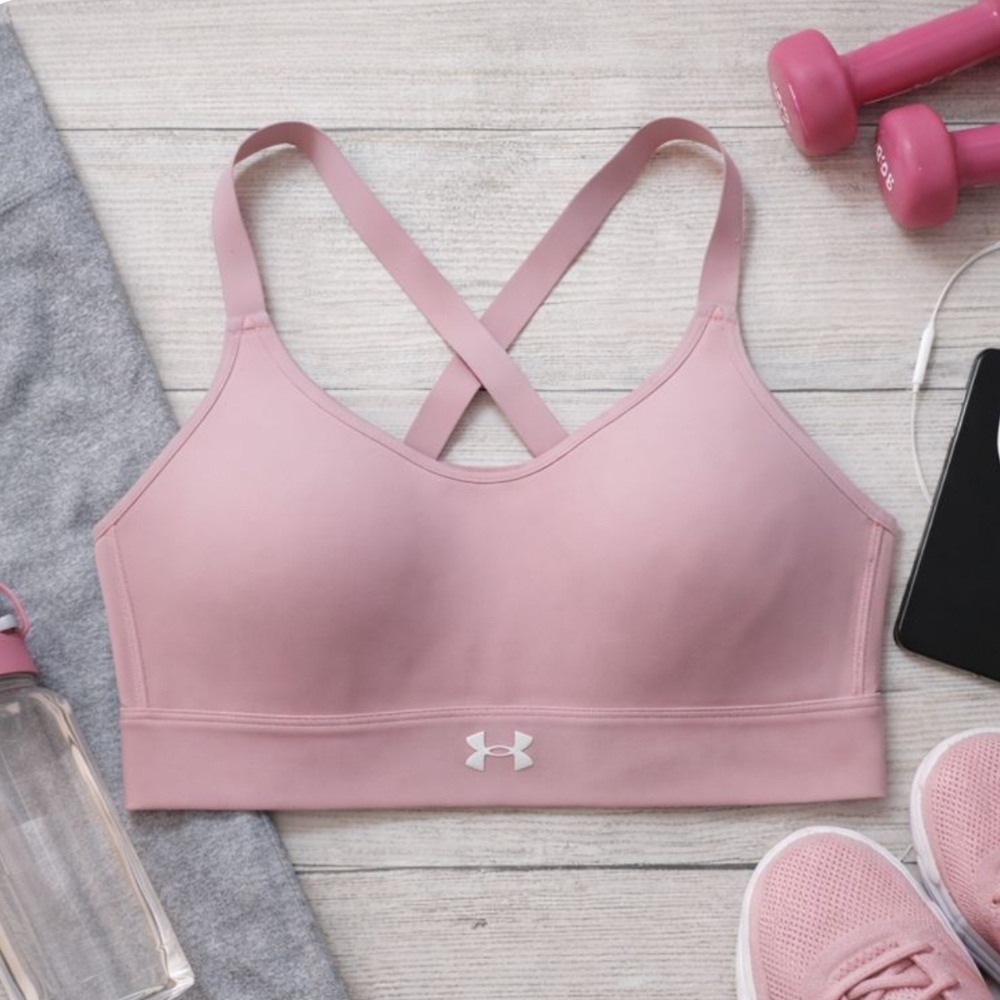 Under Armour Women's Blush Fitted Sports Bra